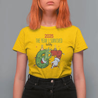 The Year I Survived 67 Six Seven Christmas Meme T Shirt For Women - Wonder Print Shop