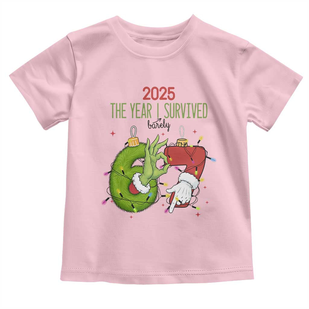 The Year I Survived 67 Six Seven Christmas Meme Toddler T Shirt - Wonder Print Shop