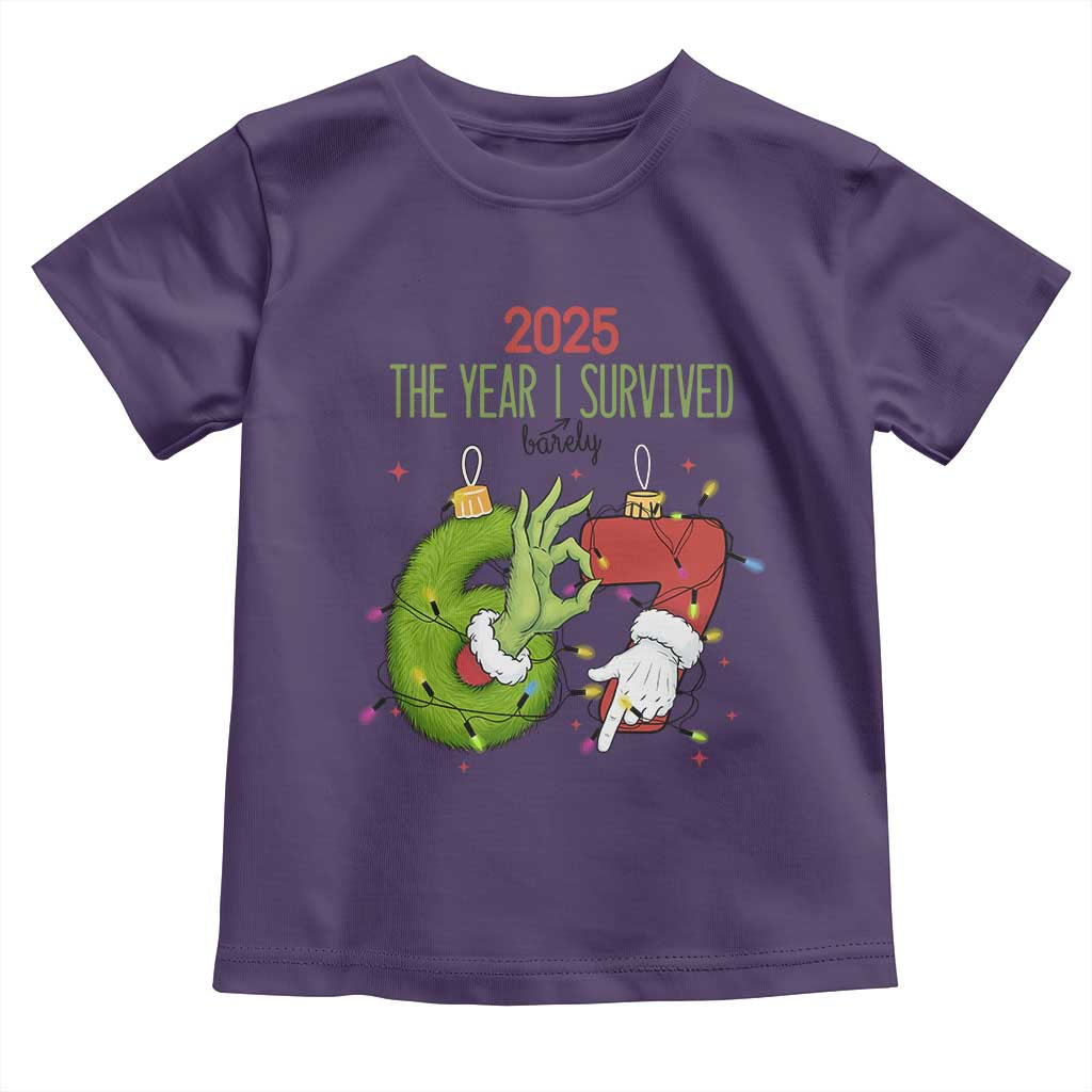 The Year I Survived 67 Six Seven Christmas Meme Toddler T Shirt - Wonder Print Shop