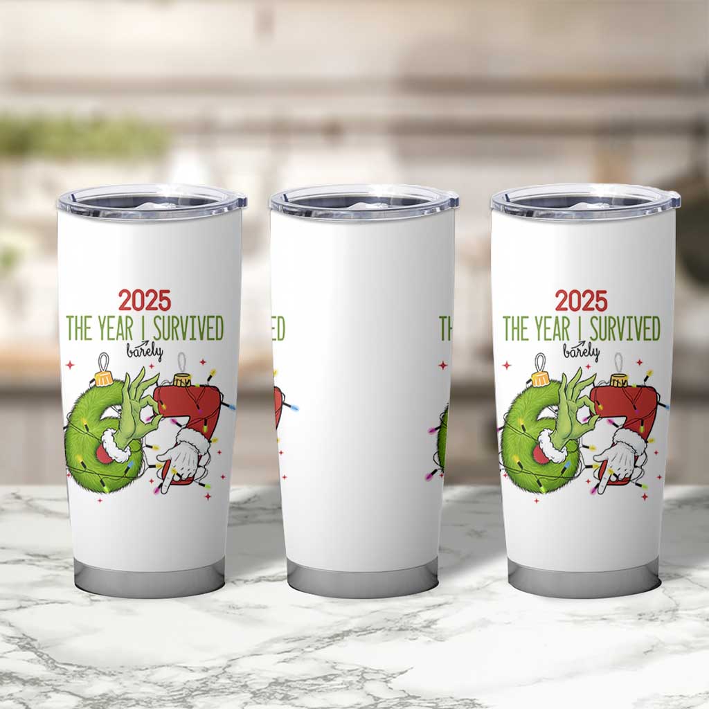 The Year I Survived 67 Six Seven Christmas Meme Tumbler Cup - Wonder Print Shop