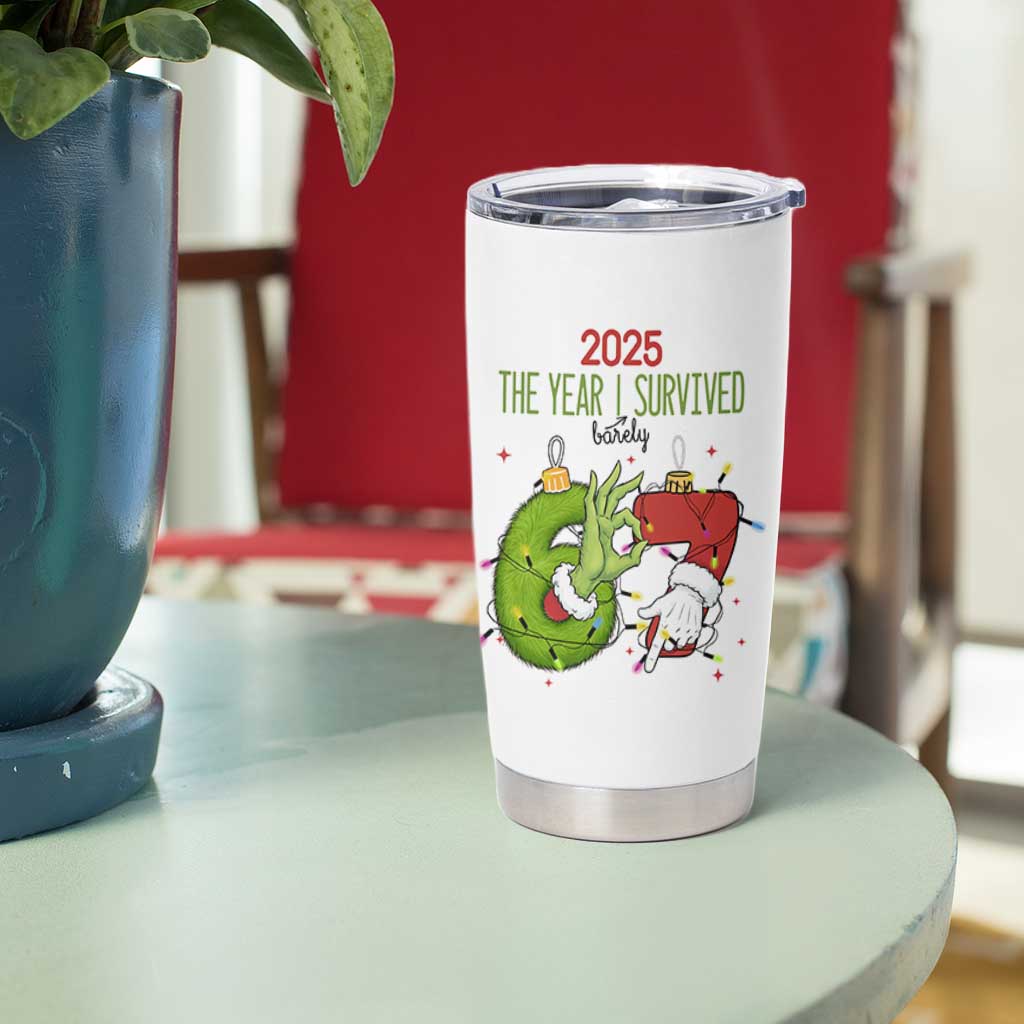 The Year I Survived 67 Six Seven Christmas Meme Tumbler Cup - Wonder Print Shop