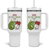 The Year I Survived 67 Six Seven Christmas Meme Tumbler With Handle - Wonder Print Shop