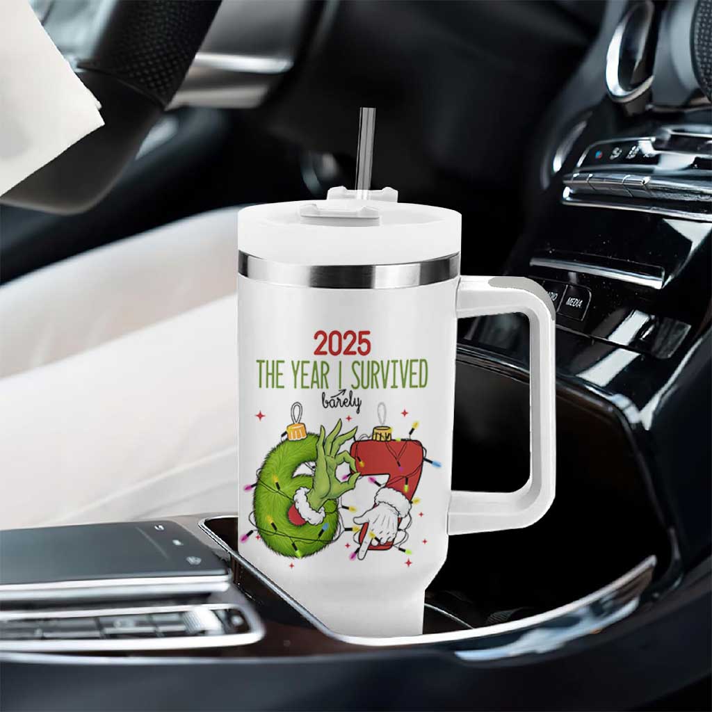 The Year I Survived 67 Six Seven Christmas Meme Tumbler With Handle - Wonder Print Shop