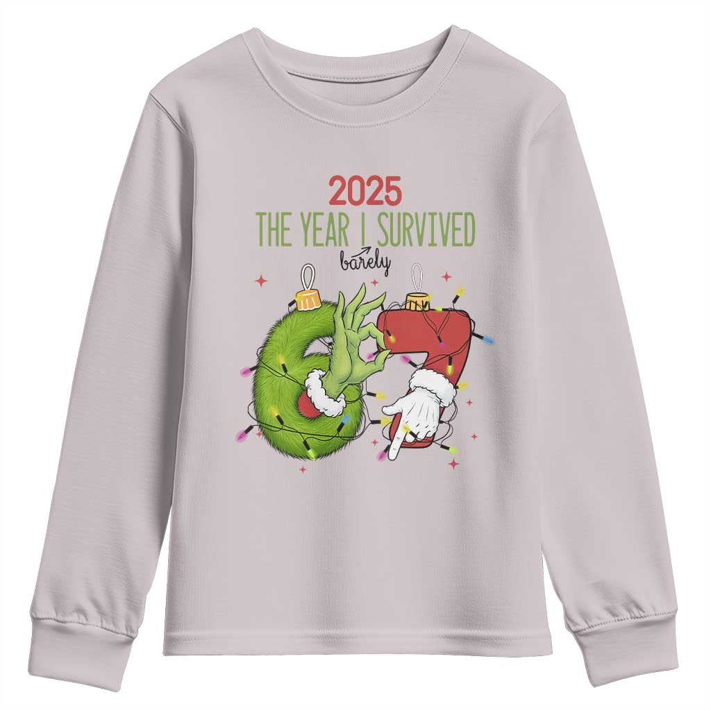 The Year I Survived 67 Six Seven Christmas Meme Youth Sweatshirt - Wonder Print Shop