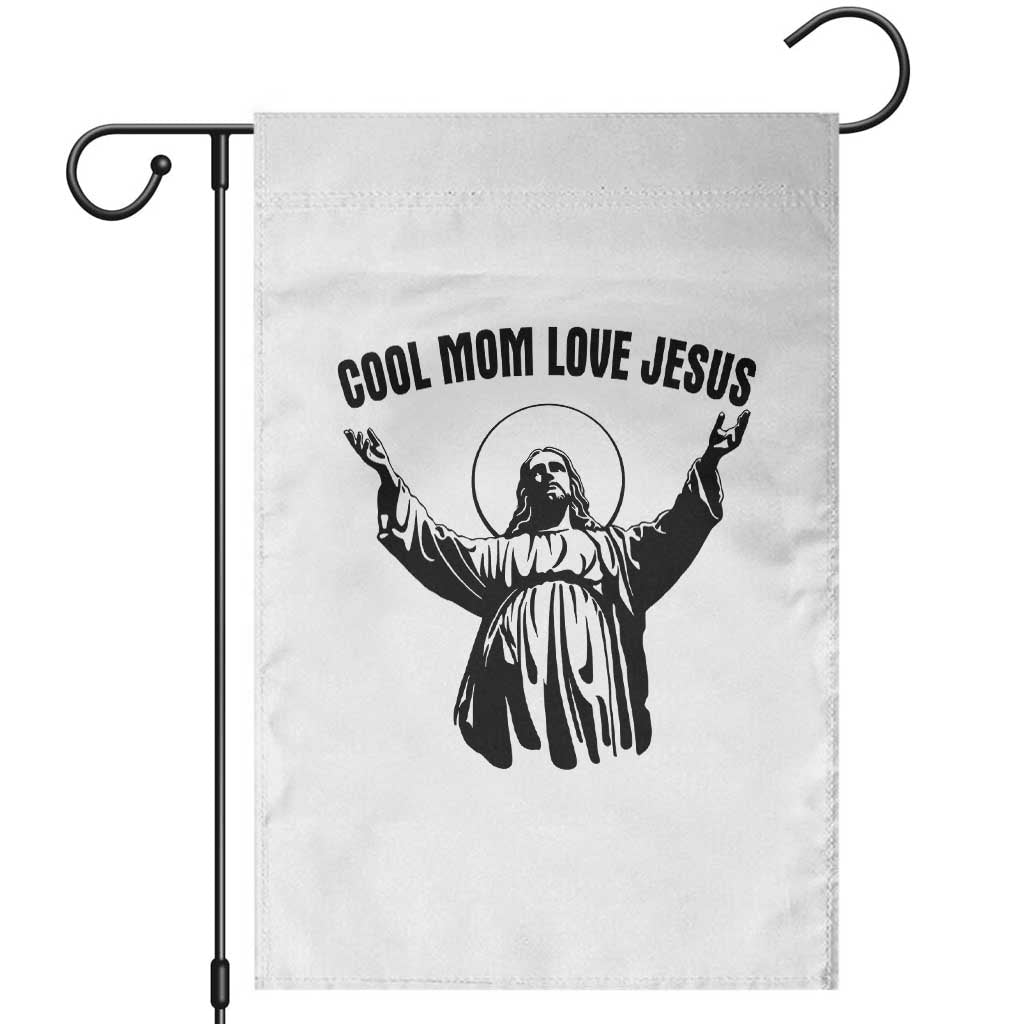 Christian Mom Faith Garden Flag Cool Mom Love Jesus - Wonder Print Shop