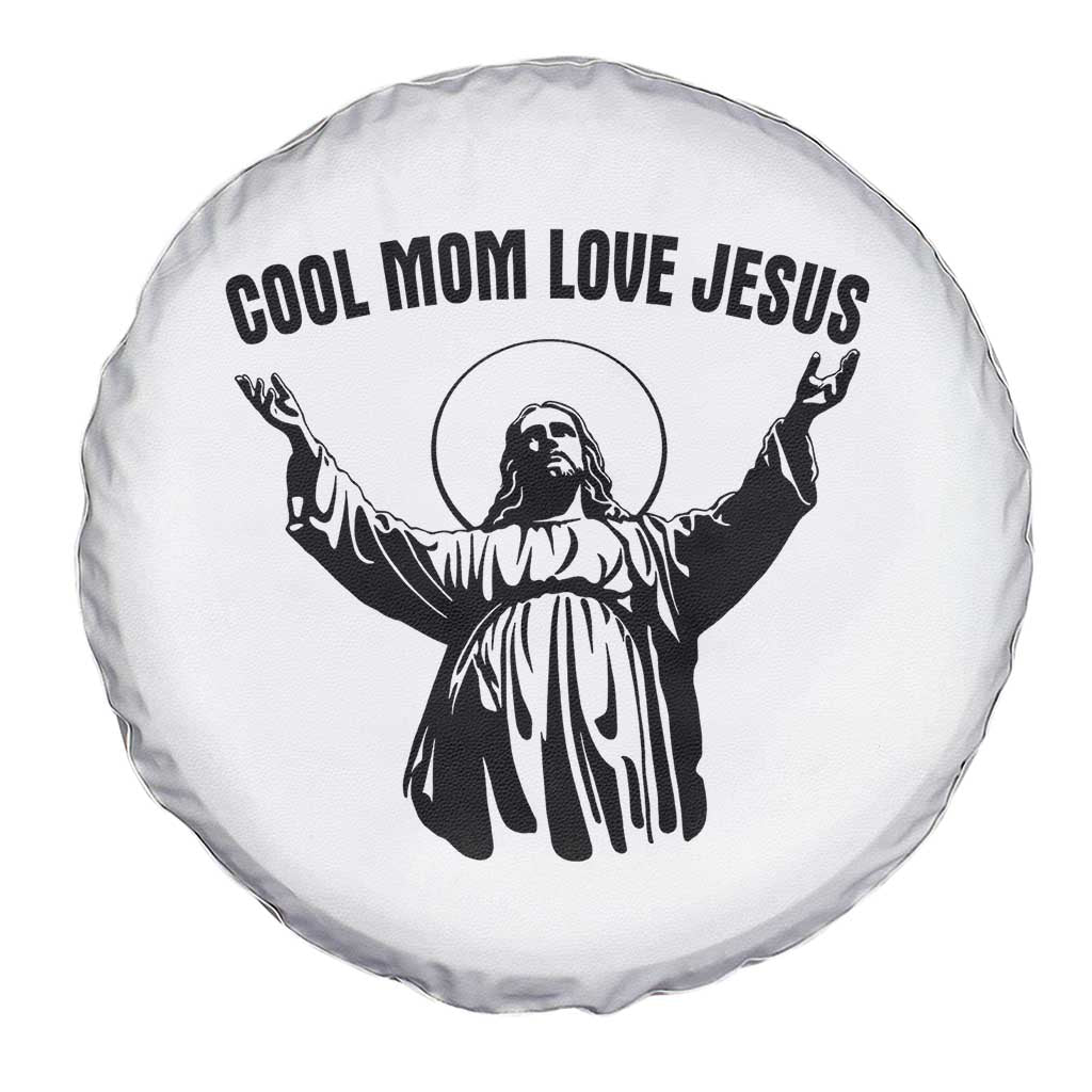 Christian Mom Faith Spare Tire Cover Cool Mom Love Jesus - Wonder Print Shop