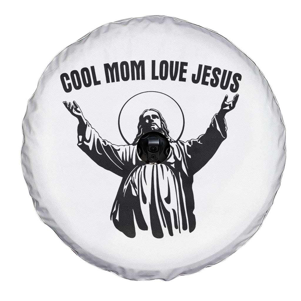 Christian Mom Faith Spare Tire Cover Cool Mom Love Jesus - Wonder Print Shop