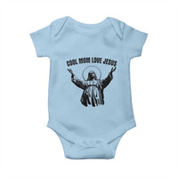 Christian Mom Faith Baby Onesie Cool Mom Love Jesus - Wonder Print Shop