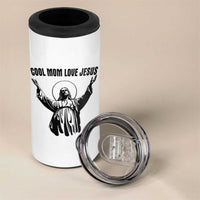 Christian Mom Faith 4 in 1 Can Cooler Tumbler Cool Mom Love Jesus - Wonder Print Shop