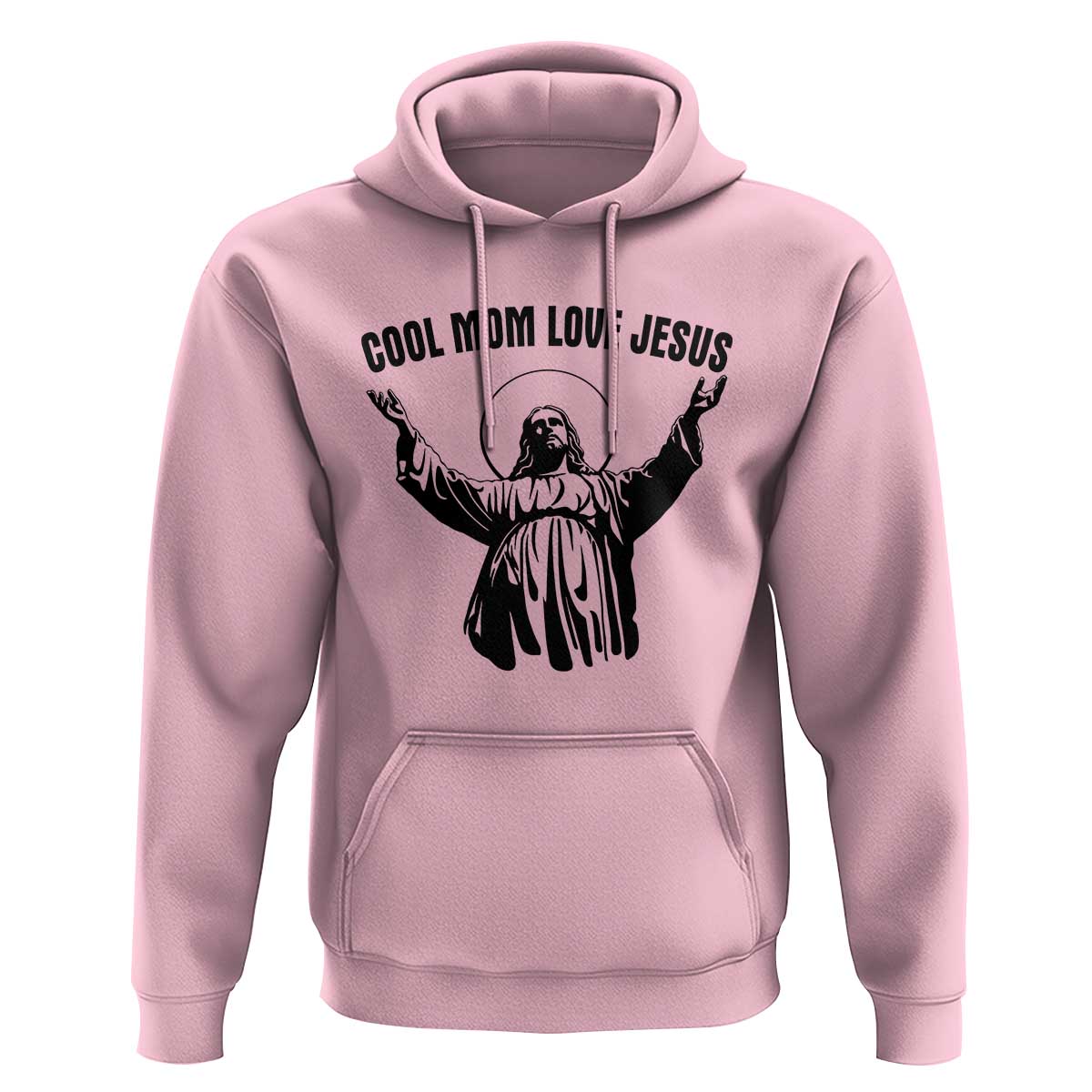 Christian Mom Faith Hoodie Cool Mom Love Jesus - Wonder Print Shop