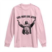 Christian Mom Faith Long Sleeve Shirt Cool Mom Love Jesus - Wonder Print Shop