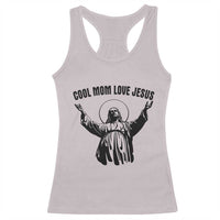 Christian Mom Faith Racerback Tank Top Cool Mom Love Jesus - Wonder Print Shop