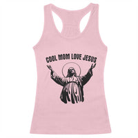 Christian Mom Faith Racerback Tank Top Cool Mom Love Jesus - Wonder Print Shop