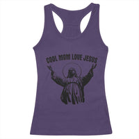 Christian Mom Faith Racerback Tank Top Cool Mom Love Jesus - Wonder Print Shop