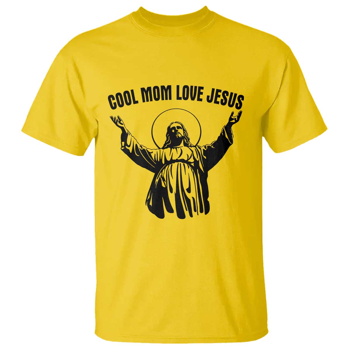 Christian Mom Faith T Shirt Cool Mom Love Jesus - Wonder Print Shop