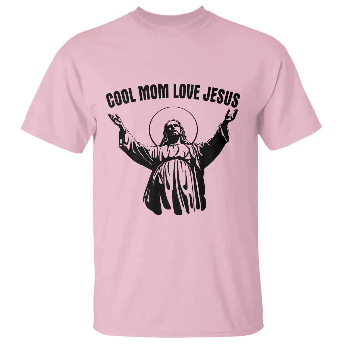 Christian Mom Faith T Shirt Cool Mom Love Jesus - Wonder Print Shop