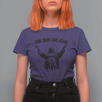 Christian Mom Faith T Shirt For Women Cool Mom Love Jesus - Wonder Print Shop