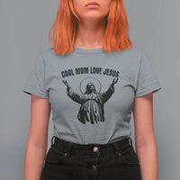 Christian Mom Faith T Shirt For Women Cool Mom Love Jesus - Wonder Print Shop