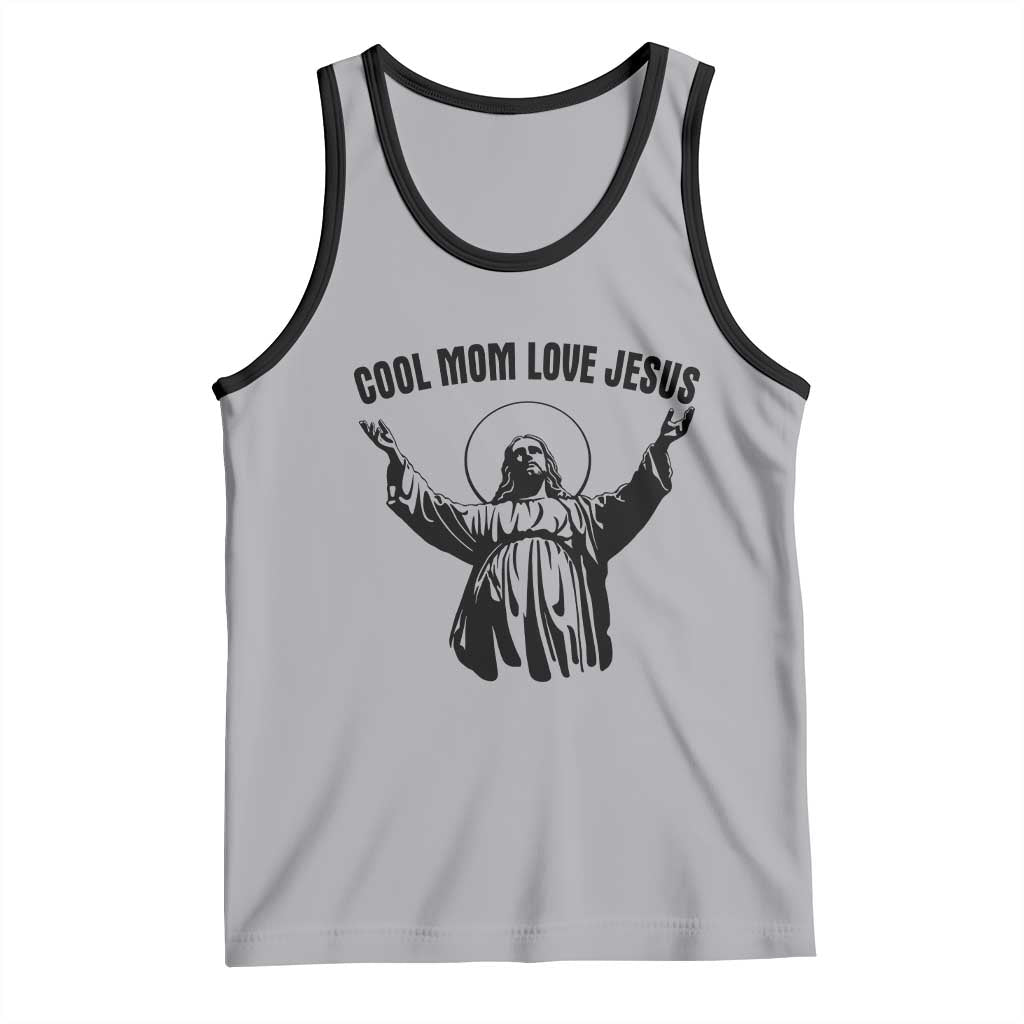 Christian Mom Faith Tank Top Cool Mom Love Jesus - Wonder Print Shop