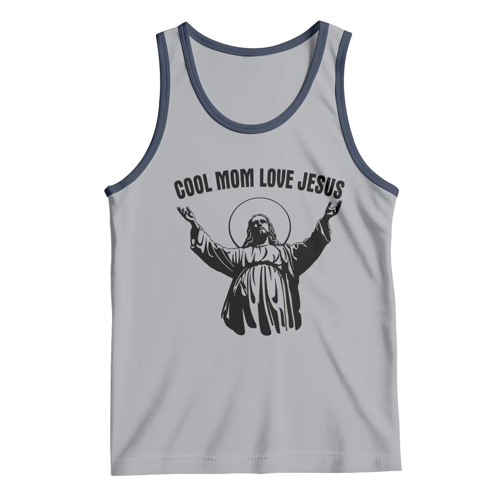 Christian Mom Faith Tank Top Cool Mom Love Jesus - Wonder Print Shop