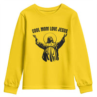 Christian Mom Faith Youth Sweatshirt Cool Mom Love Jesus - Wonder Print Shop