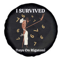 Marcus The Worm Meme Spare Tire Cover I Survived 67 Days On Rigatoni - Wonder Print Shop