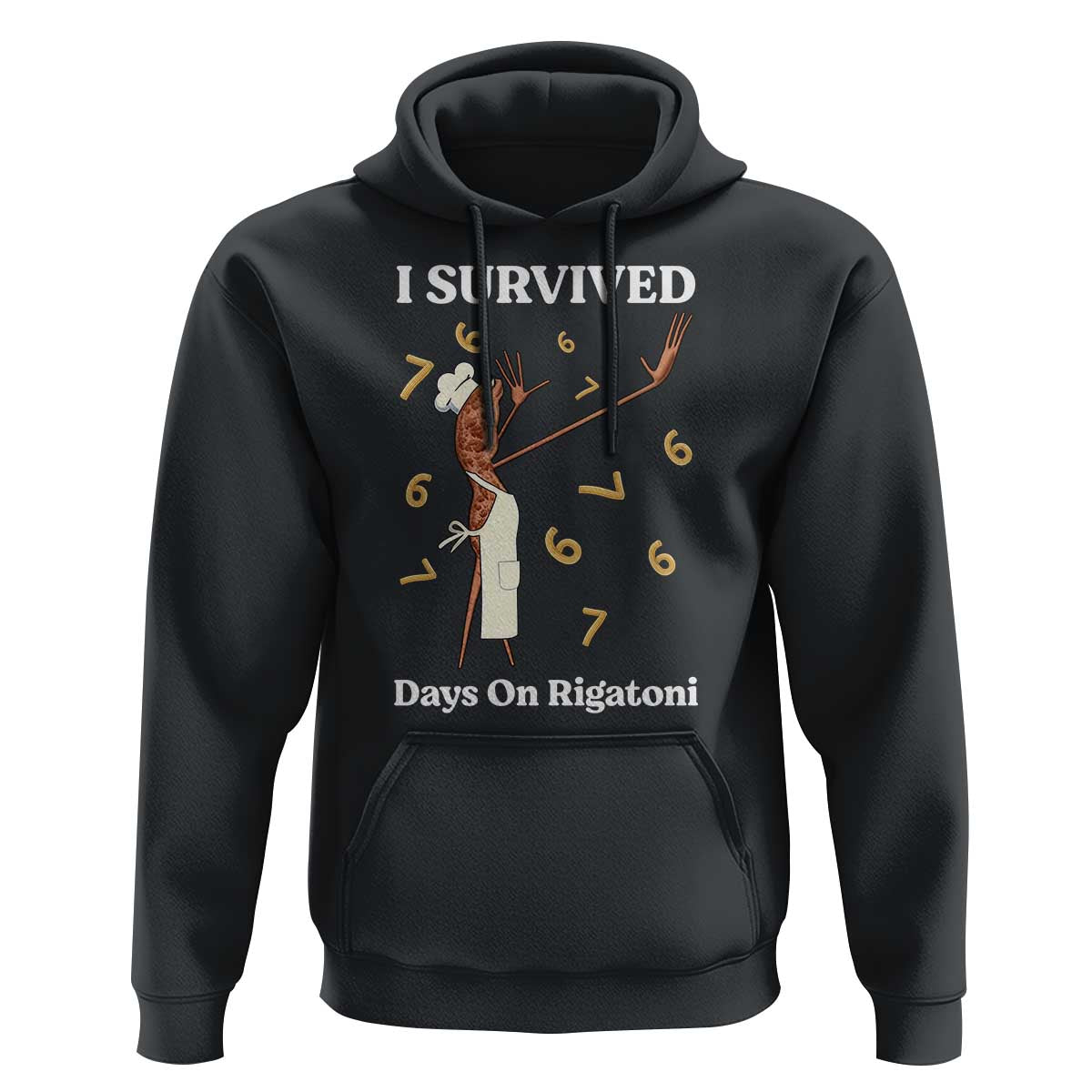 Marcus The Worm Meme Hoodie I Survived 67 Days On Rigatoni - Wonder Print Shop