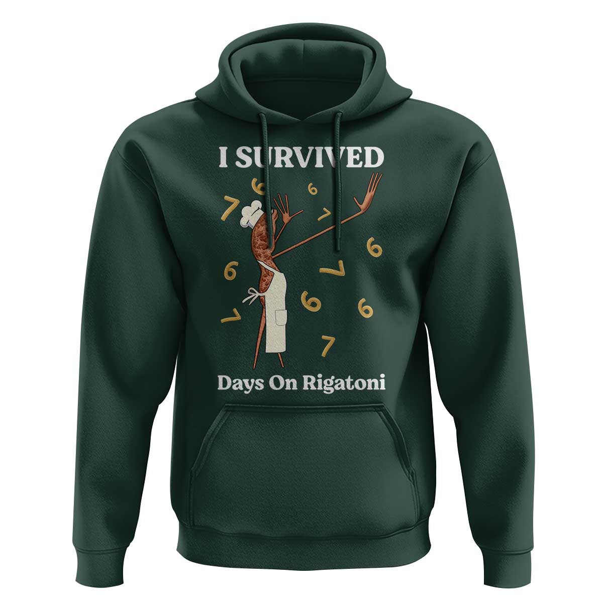 Marcus The Worm Meme Hoodie I Survived 67 Days On Rigatoni - Wonder Print Shop