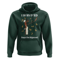 Marcus The Worm Meme Hoodie I Survived 67 Days On Rigatoni - Wonder Print Shop