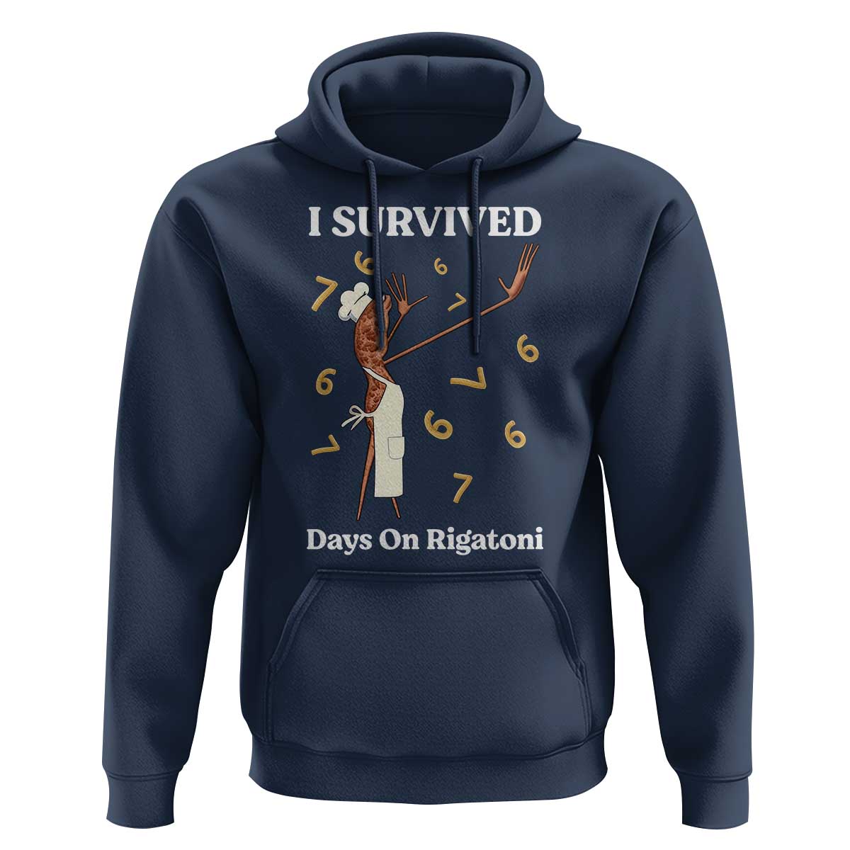 Marcus The Worm Meme Hoodie I Survived 67 Days On Rigatoni - Wonder Print Shop