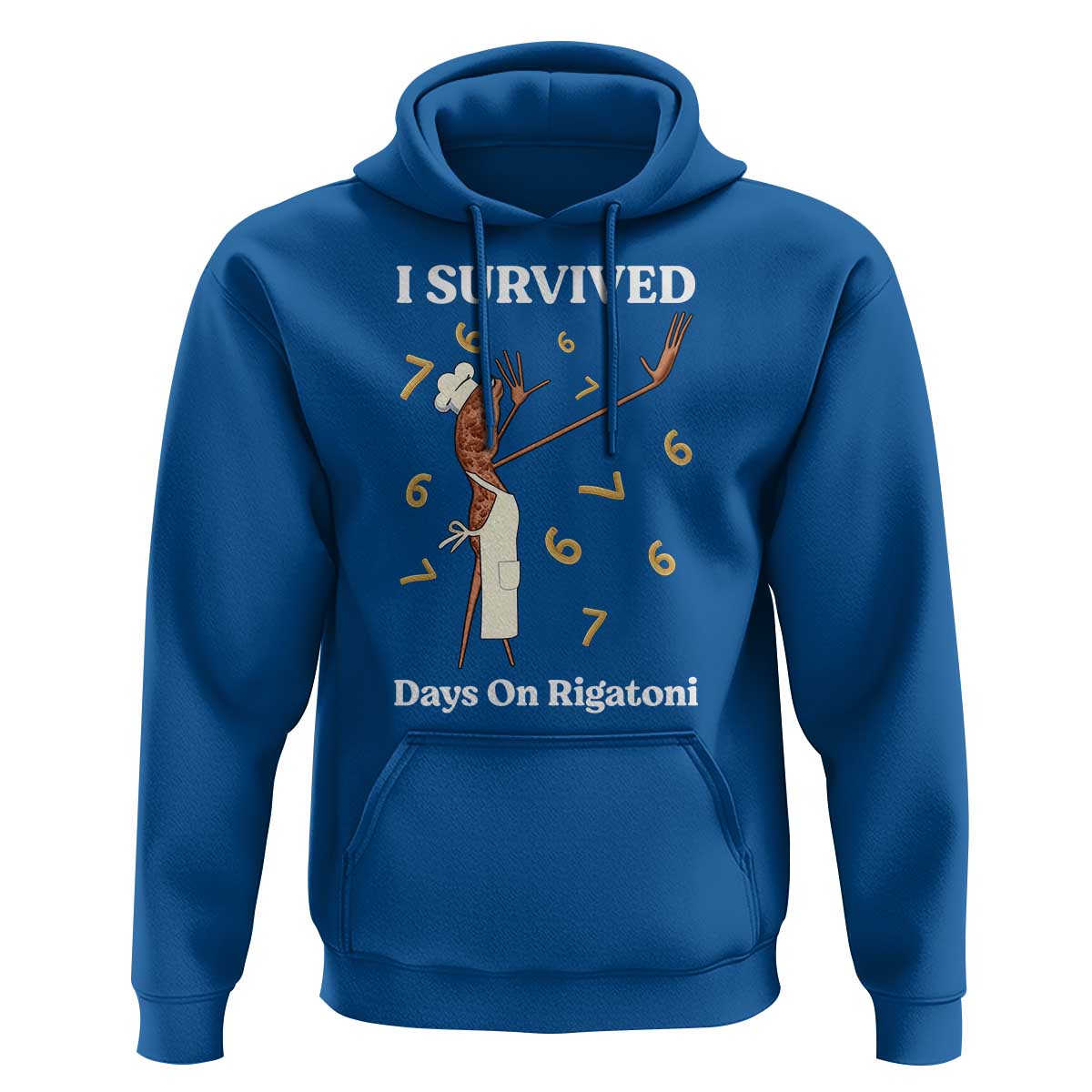 Marcus The Worm Meme Hoodie I Survived 67 Days On Rigatoni - Wonder Print Shop