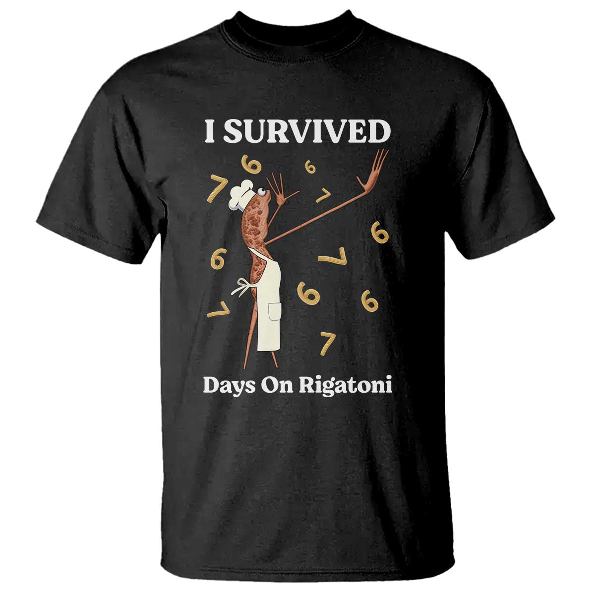 Marcus The Worm Meme T Shirt I Survived 67 Days On Rigatoni - Wonder Print Shop