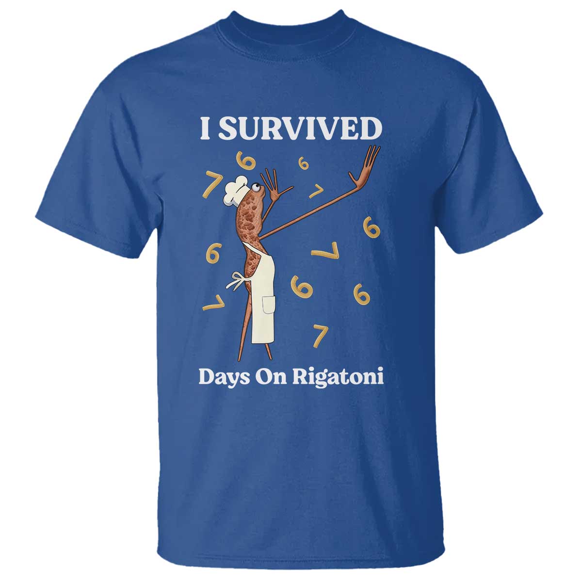 Marcus The Worm Meme T Shirt I Survived 67 Days On Rigatoni - Wonder Print Shop