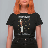 Marcus The Worm Meme T Shirt For Women I Survived 67 Days On Rigatoni - Wonder Print Shop