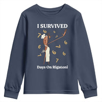 Marcus The Worm Meme Youth Sweatshirt I Survived 67 Days On Rigatoni - Wonder Print Shop