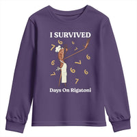 Marcus The Worm Meme Youth Sweatshirt I Survived 67 Days On Rigatoni - Wonder Print Shop