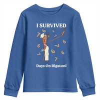 Marcus The Worm Meme Youth Sweatshirt I Survived 67 Days On Rigatoni - Wonder Print Shop