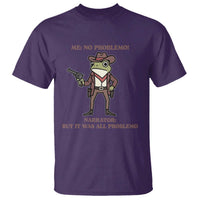 Cowboy Frog Meme T Shirt Funny Me No Problemo Narrator - Wonder Print Shop