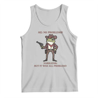 Cowboy Frog Meme Tank Top Funny Me No Problemo Narrator - Wonder Print Shop