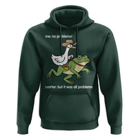 Cowboy Goose Meme Hoodie Funny Frog Me No Problemo Narrator - Wonder Print Shop