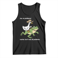 Cowboy Goose Meme Tank Top Funny Frog Me No Problemo Narrator - Wonder Print Shop