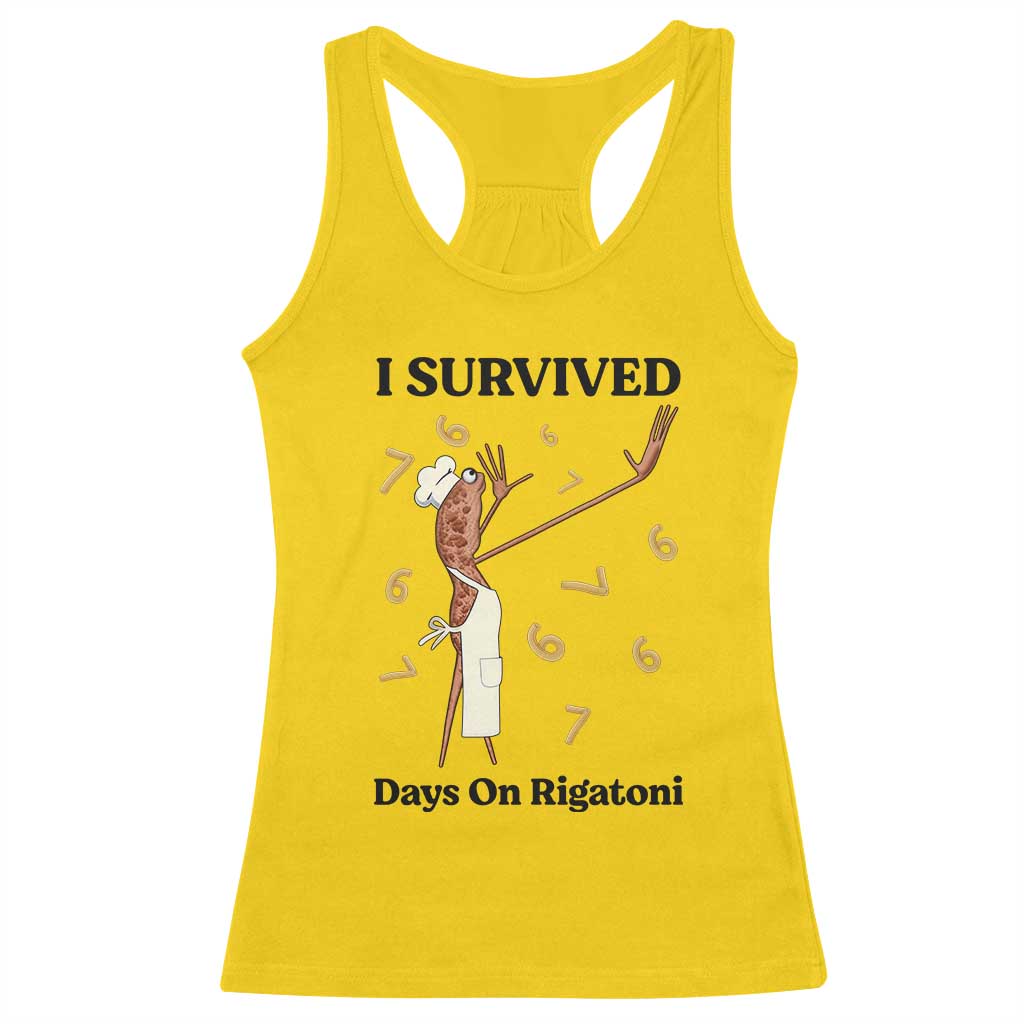 Marcus The Worm Meme Racerback Tank Top Funny 67 Six Seven Brain Rot - Wonder Print Shop