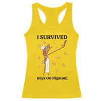 Marcus The Worm Meme Racerback Tank Top Funny 67 Six Seven Brain Rot - Wonder Print Shop