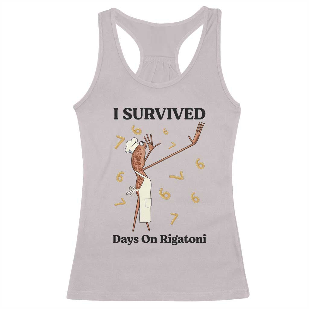 Marcus The Worm Meme Racerback Tank Top Funny 67 Six Seven Brain Rot - Wonder Print Shop