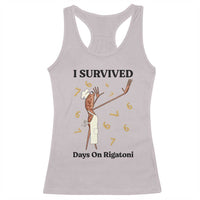 Marcus The Worm Meme Racerback Tank Top Funny 67 Six Seven Brain Rot - Wonder Print Shop