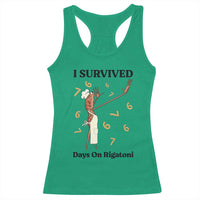 Marcus The Worm Meme Racerback Tank Top Funny 67 Six Seven Brain Rot - Wonder Print Shop