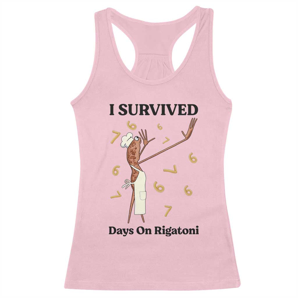 Marcus The Worm Meme Racerback Tank Top Funny 67 Six Seven Brain Rot - Wonder Print Shop