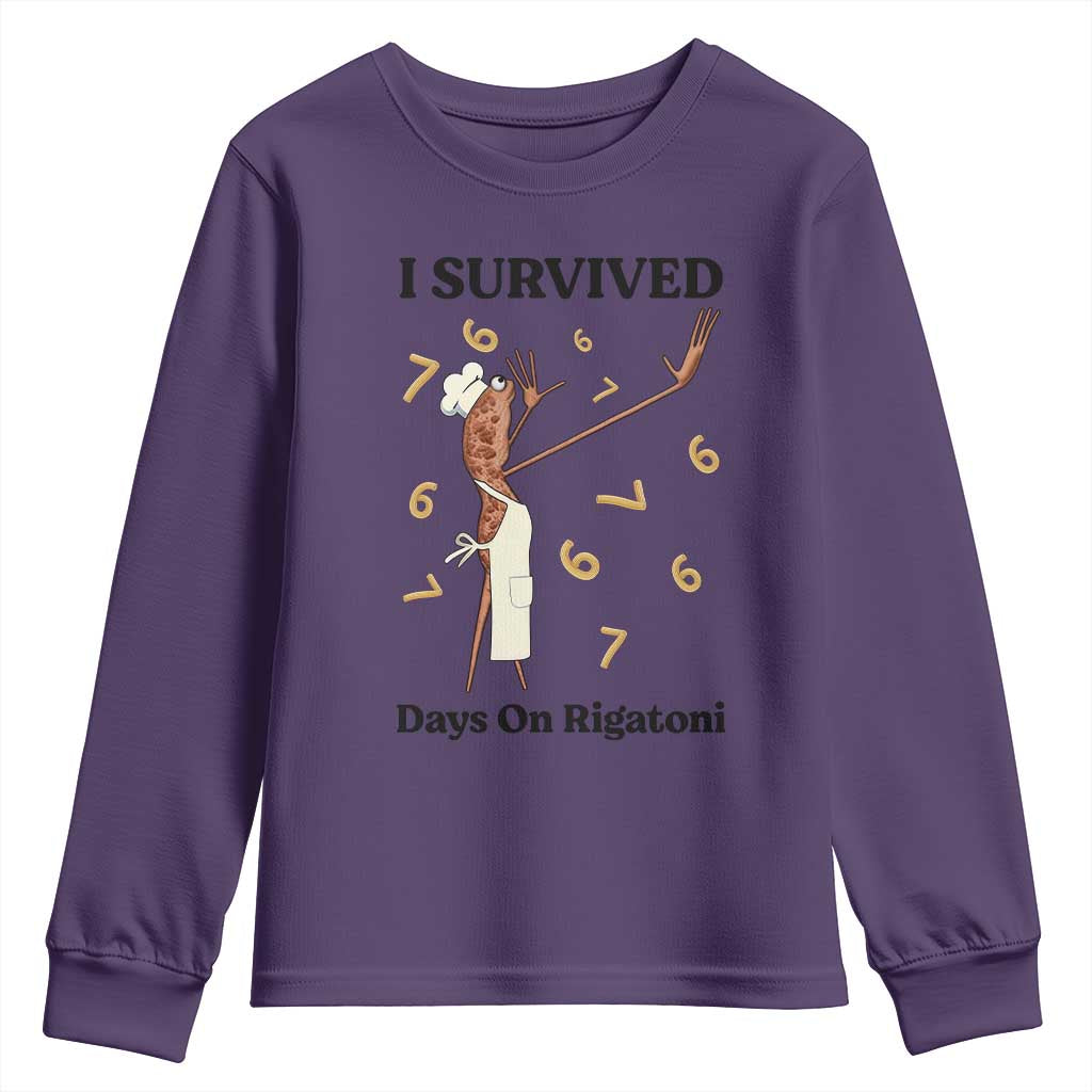 Marcus The Worm Meme Youth Sweatshirt Funny 67 Six Seven Brain Rot - Wonder Print Shop