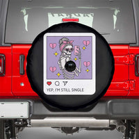 Anti Valentine Spare Tire Cover Funny Skeleton Selfie Meme - Wonder Print Shop