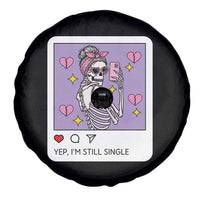 Anti Valentine Spare Tire Cover Funny Skeleton Selfie Meme - Wonder Print Shop
